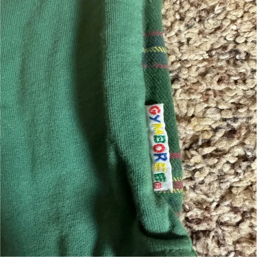 Vintage Gymboree TEAM shirt / jacket Size Small Rainbow logo tag
